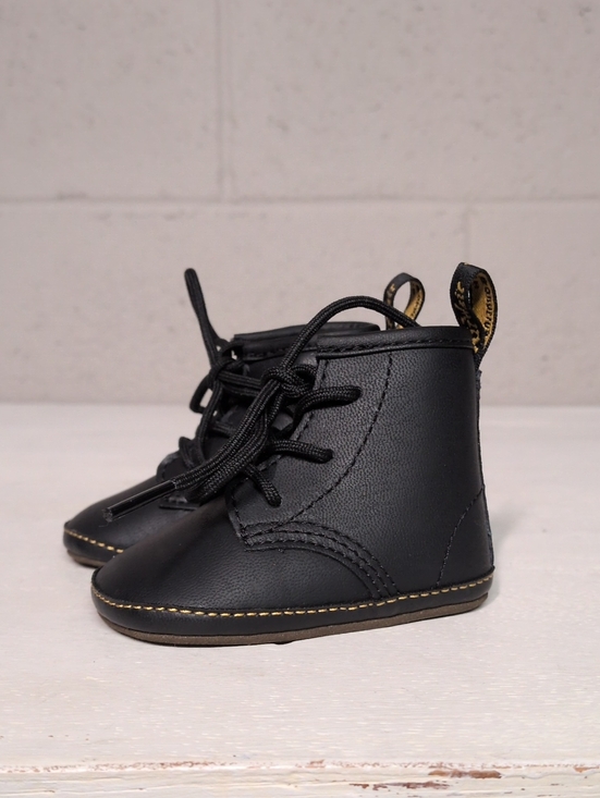 Dr. Martens Other - Dr. Martens Toddler Black Lace-Up Booties, Size 2, like new